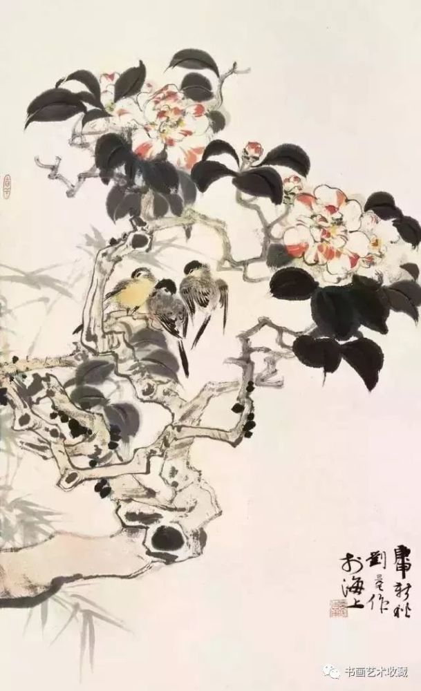 花鸟画|八大画派，30位现代名家最赏心悦目的花鸟画！