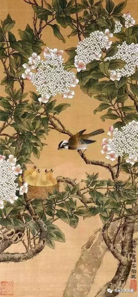 花鸟画|八大画派，30位现代名家最赏心悦目的花鸟画！