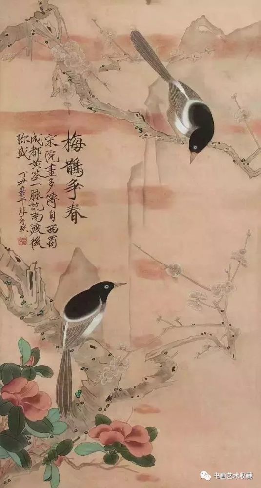 花鸟画|八大画派，30位现代名家最赏心悦目的花鸟画！