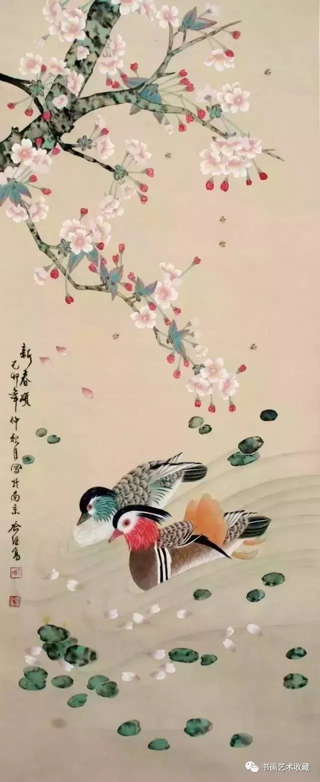 花鸟画|八大画派，30位现代名家最赏心悦目的花鸟画！