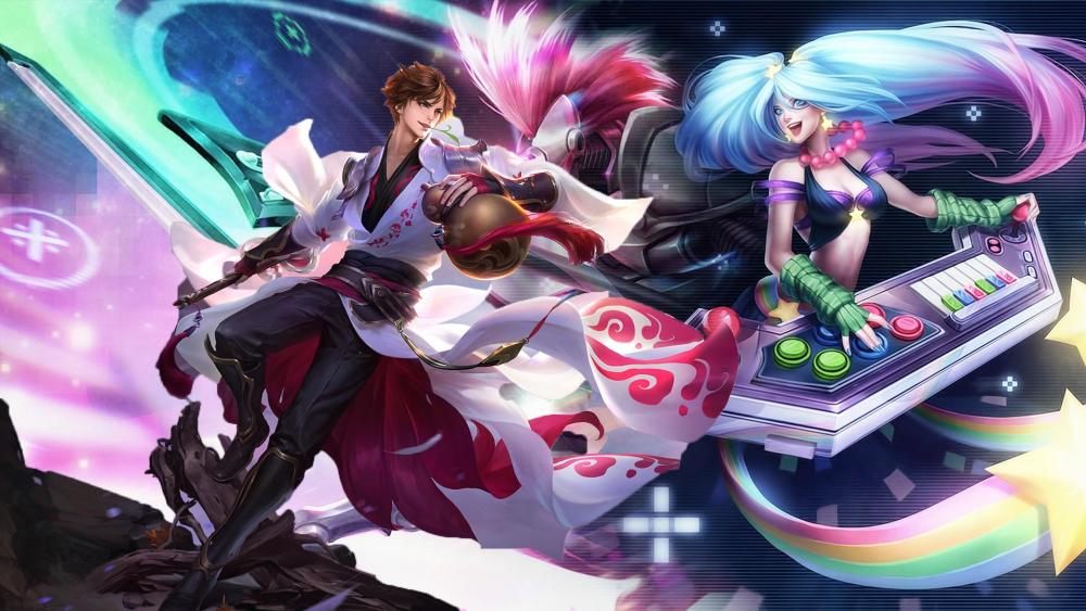 婉儿:遇到他不敢刷大,李白:我也是,孙尚香:我炮架子都断了!