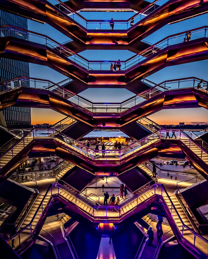 纽约新地标vessel 开发商要求游客交出照片版权