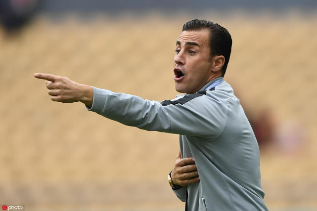 卡纳瓦罗:不着急考虑执教国足 暂时带好恒大队