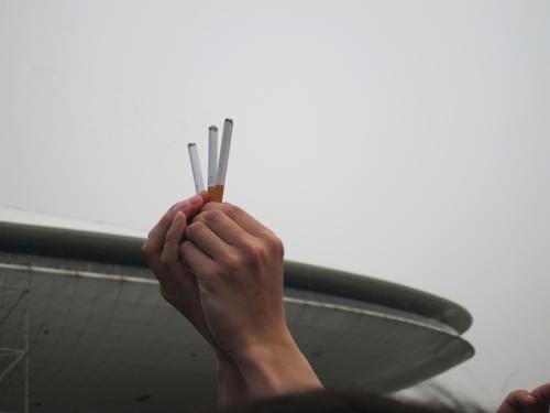 四尝,用舌头舔一舔烟丝,上好的香烟添加了上好的蜂蜜;五燃,好的香烟