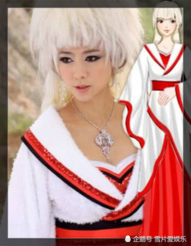 《活佛济公》中的雪女,卸妆后是这个样子,网友:童年女神!