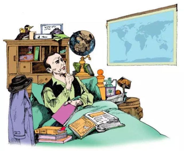 魏格纳在病房的世界地图上发现,非洲的西海岸和南美洲的东海岸形状