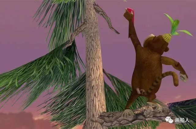 《熊出没》里的背影,人参姐姐天生丽质,熊二装逼,壮壮好可怜