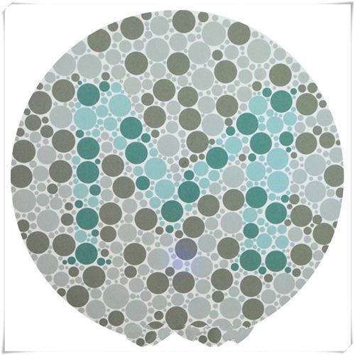 5张色盲色弱检测图 能看到6个大写英文字母 才是年最靓的仔 腾讯新闻