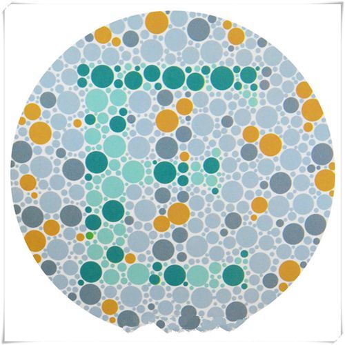 5张色盲色弱检测图 能看到6个大写英文字母 才是年最靓的仔 腾讯新闻