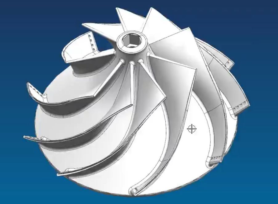 设计主管10k面试题吊炸天的叶轮模具