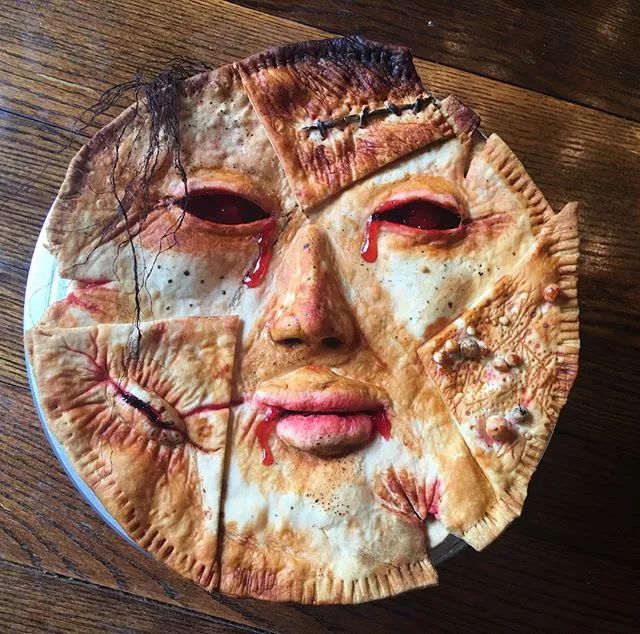 前方高能重口味甜点来一张人皮拼图