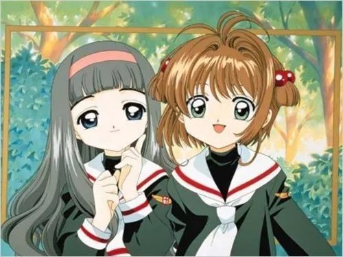 小樱,闺蜜,动漫,百变小樱