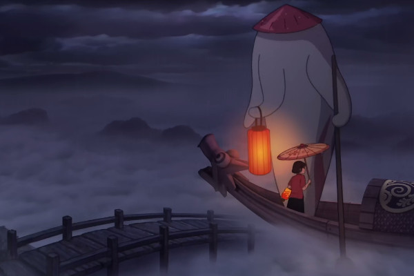 而湫究竟是谁?从动漫中,我们得到了答案,他就是天神!