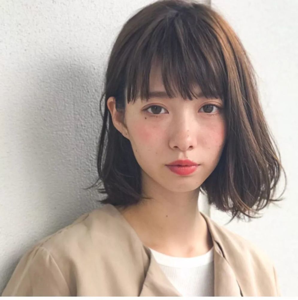 2020最火"齐肩短发"