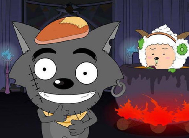 喜羊羊:灰太狼平时吃的5种肉,可不比羊肉差,网友见了都会羡慕