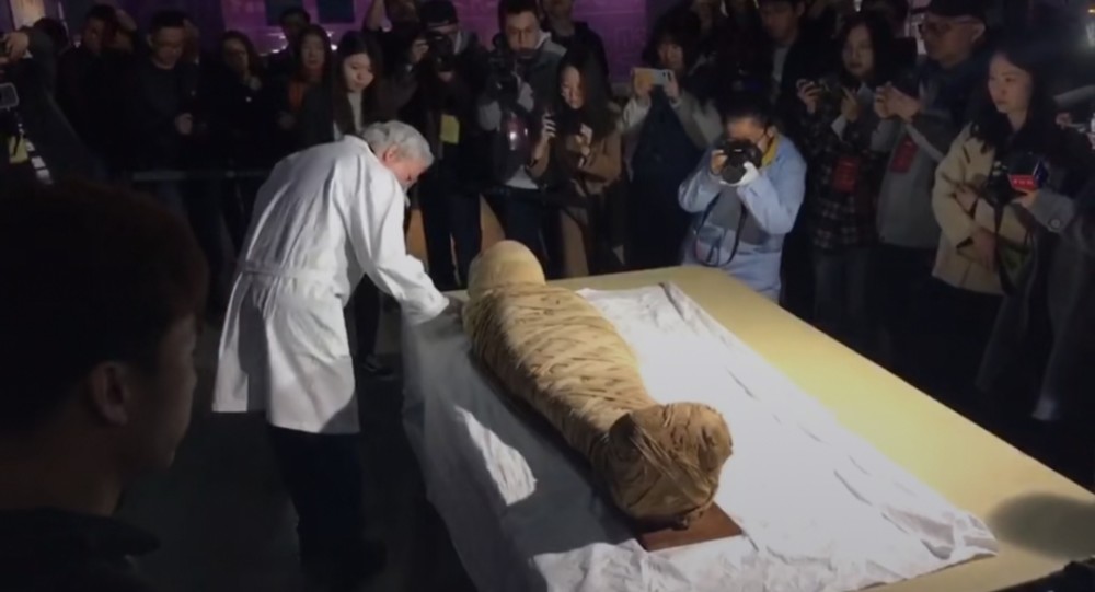 充满传奇色彩的木乃伊,可以在山东博物馆看到