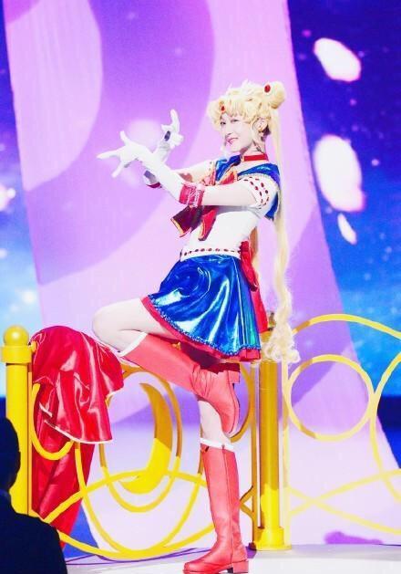 关晓彤cos美少女战士,真人太让人惊艳,感觉比动漫还美