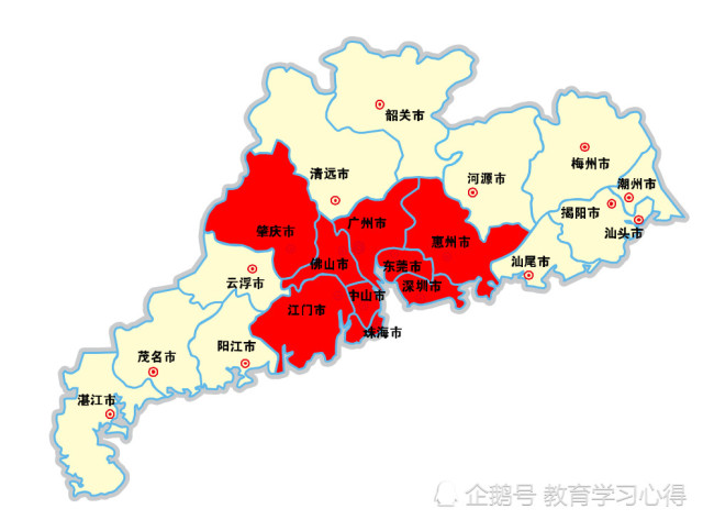 珠三角包括哪些城市