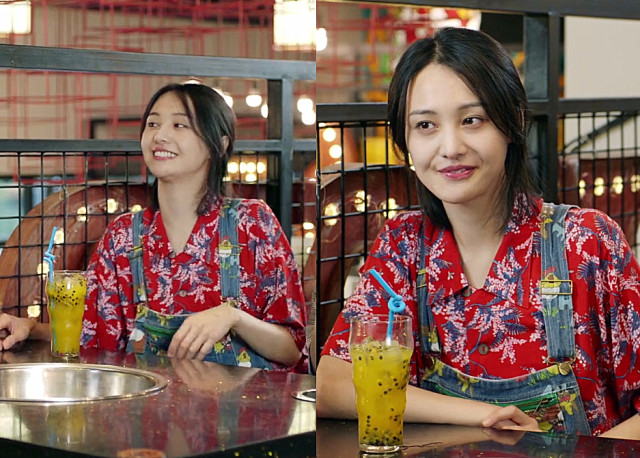 《青春斗》向真最美碎花衣,逃过"背带裤",却被"蓝衬衫"迷住