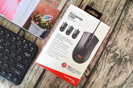 hyperx新款电竞鼠标:脉冲rgb幻彩 3327传感器