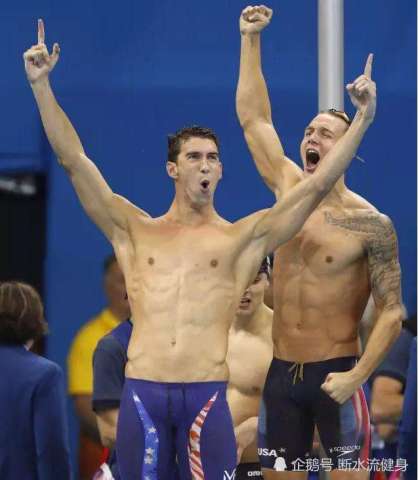 菲尔普斯腹部有多少块腹肌?不愧为世界泳坛一哥啊