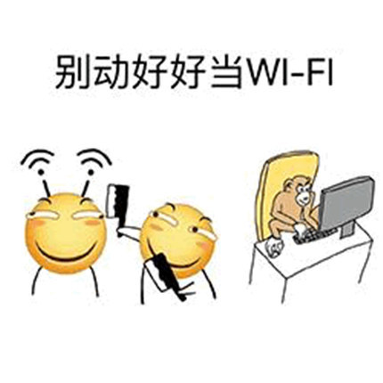 表情包:笑容正在加載,別動好好當wifi