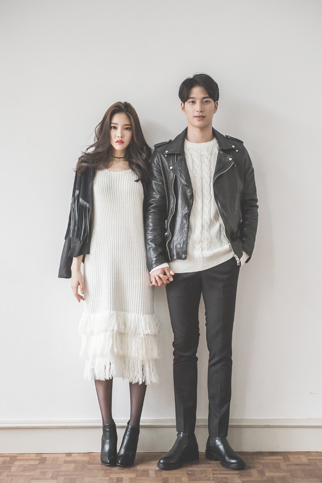 2019最火情侣装,小皮衣百搭时髦,穿出酷炫街头风!