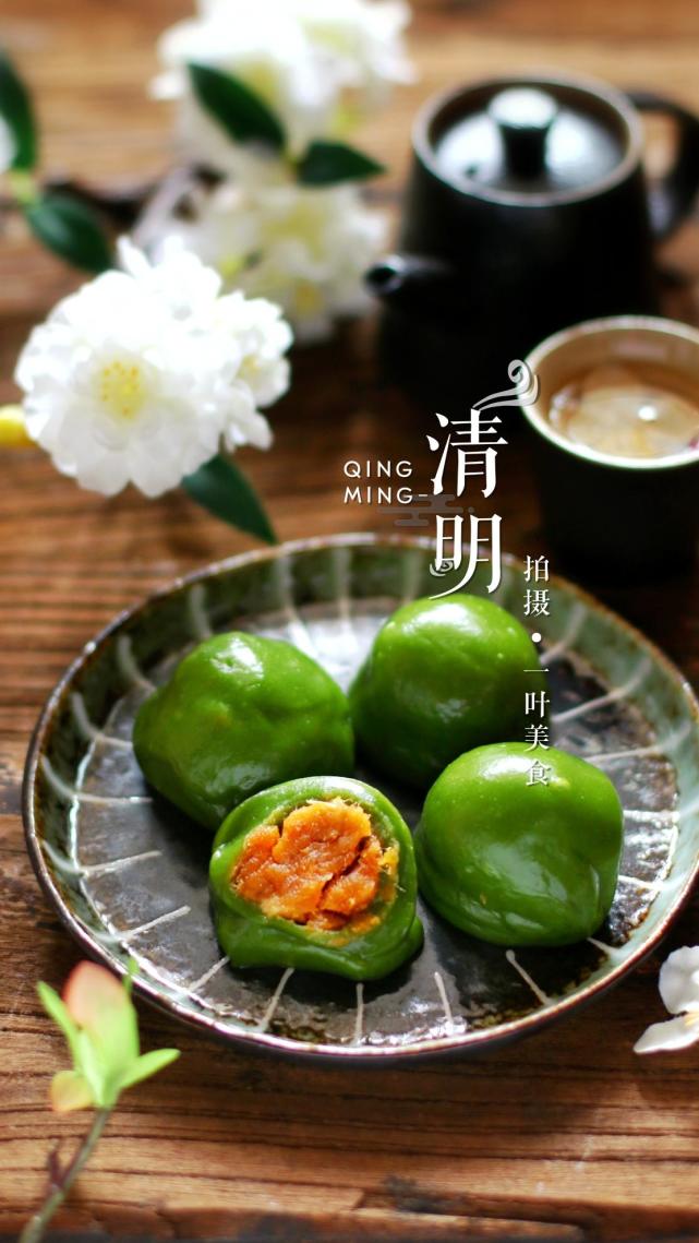 糯米粉最好吃的做法,筷子搅一搅,软糯q弹不粘牙,清明节青团
