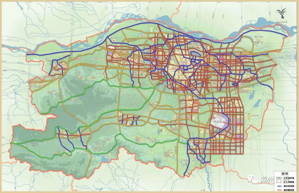规划出炉郑州计划2035年建成绿道休闲网