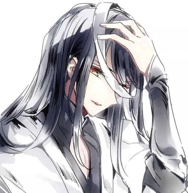 动漫·腹黑系·男生头像:他只喝酒不说话,眼泪掉了也不擦