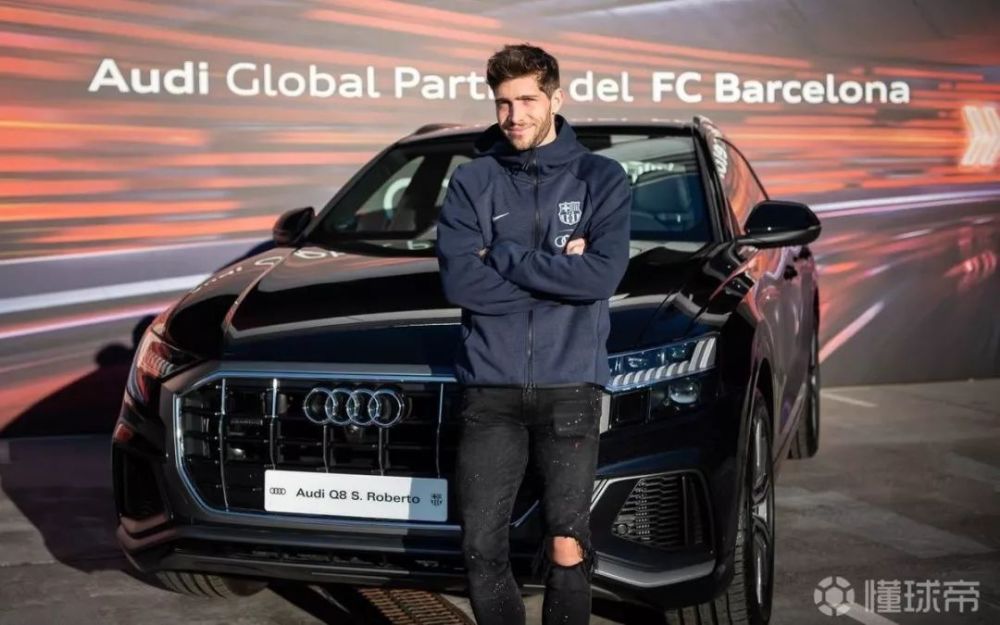 【邵青奥迪】巴萨众将喜提奥迪新车,suv成最受欢迎车型
