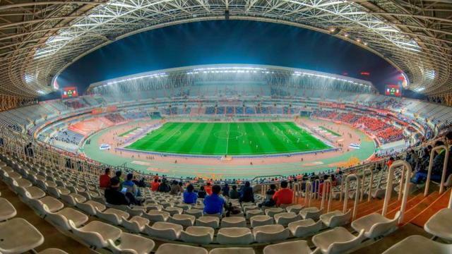 盘点中超球队主场!山东鲁能泰山——济南奥体中心