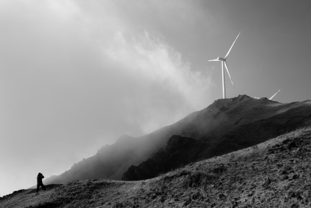 大海草山风电场