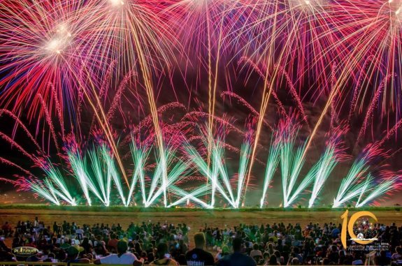 浏阳烟花夺魁第十届菲律宾国际音乐焰火大赛