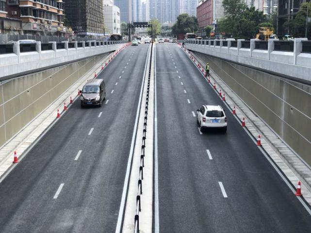 一环路磨子桥下穿正式建成通车 可直接通往成都市音乐厅