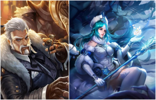 第五个:黄忠和王昭君.