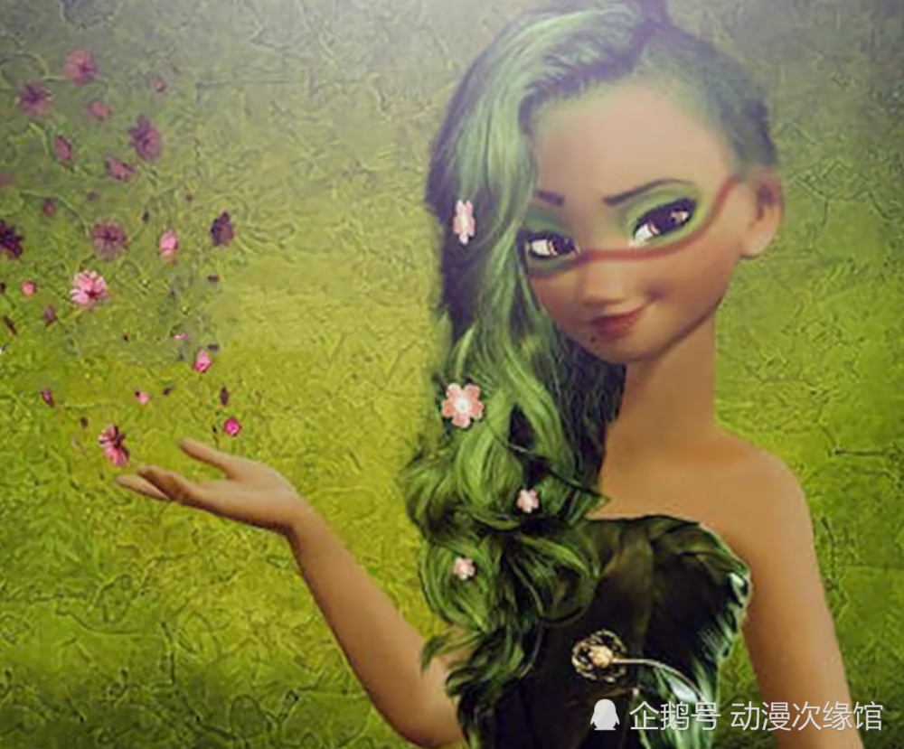 迪士尼艾莎公主的四种形态,第二个最丑,最后一个最风情!