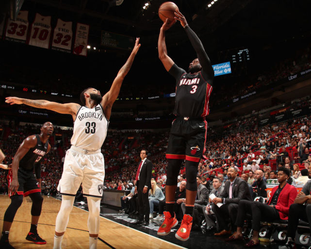 11日视频直播热火vs篮网 韦德将迎来生涯谢幕