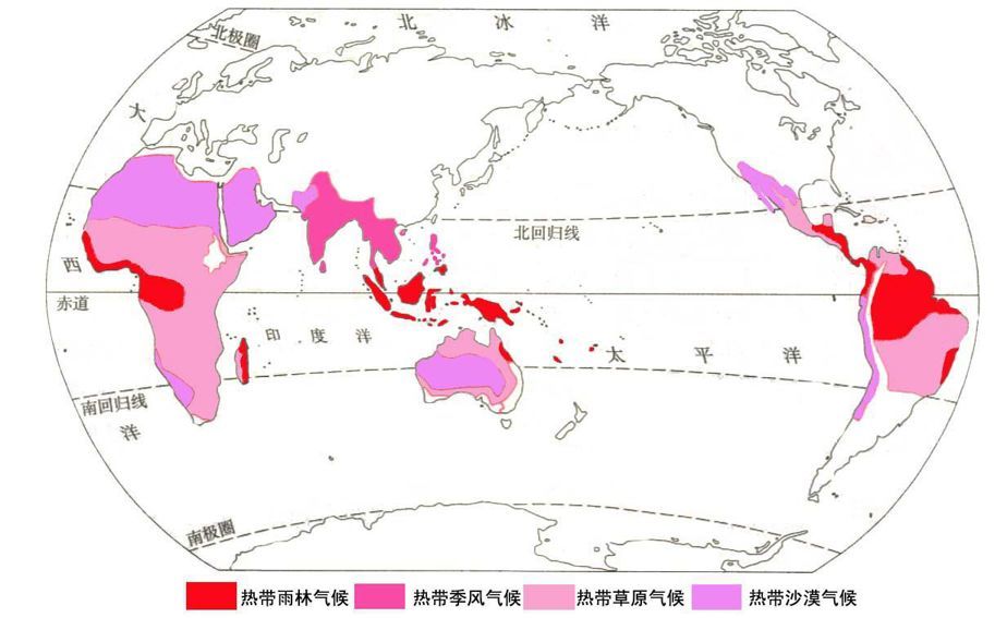 地理图库 世界13种气候类型单一分布图 建议收藏 腾讯新闻