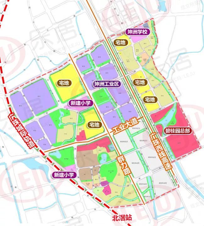 2019佛山50份片區規劃圖大全五區都有速度收藏