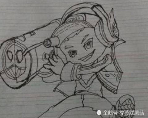 用铅笔画鲁班我信,画李白也没什么难度,画大圣娶亲?网友:膜拜