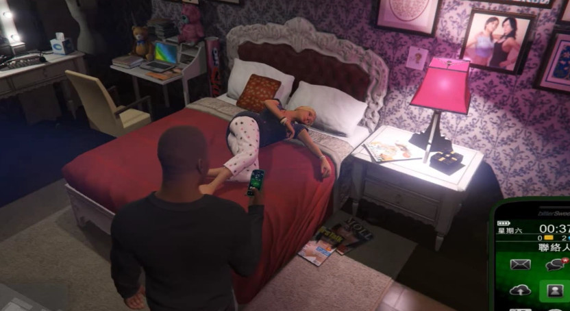 《gta5》当老麦深夜回家后,妻子会在卧室吗?女儿去哪浪了?