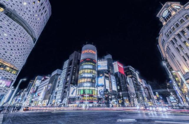 日本最奢侈的商业街 世界三大繁华中心之一 所有奢侈品店都在这