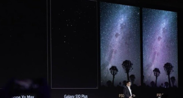 华为P30的拍照功能逆天了,竟然能拍出银河?我