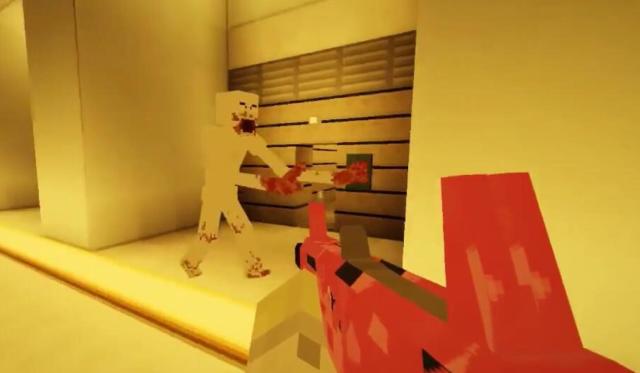 我的世界:scp-096到底有多强?最后机密调出坦克对付它!