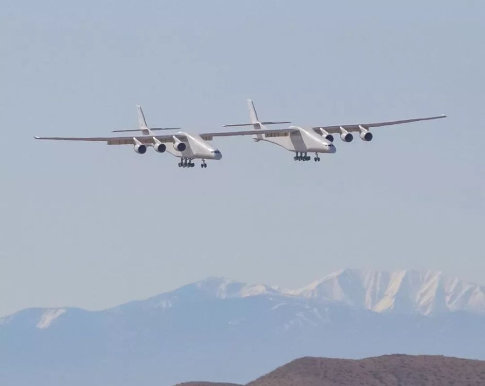 世界上最大飞机完成第二次试飞