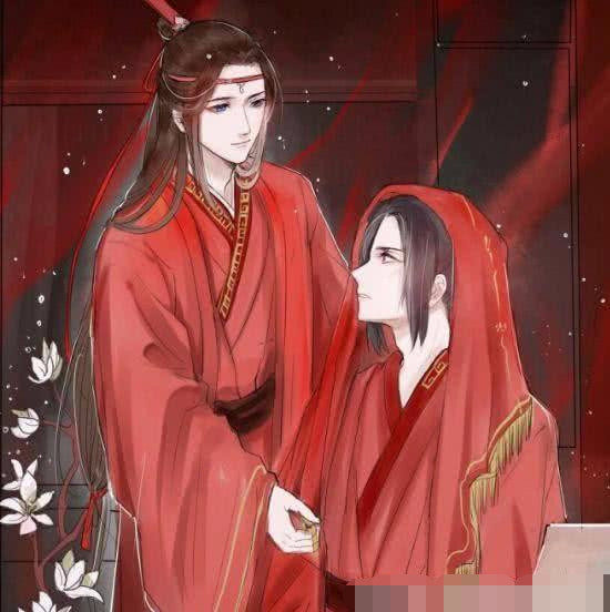 《魔道祖师》各大情侣结婚照,真是泪目!网友:请他们原地结婚!