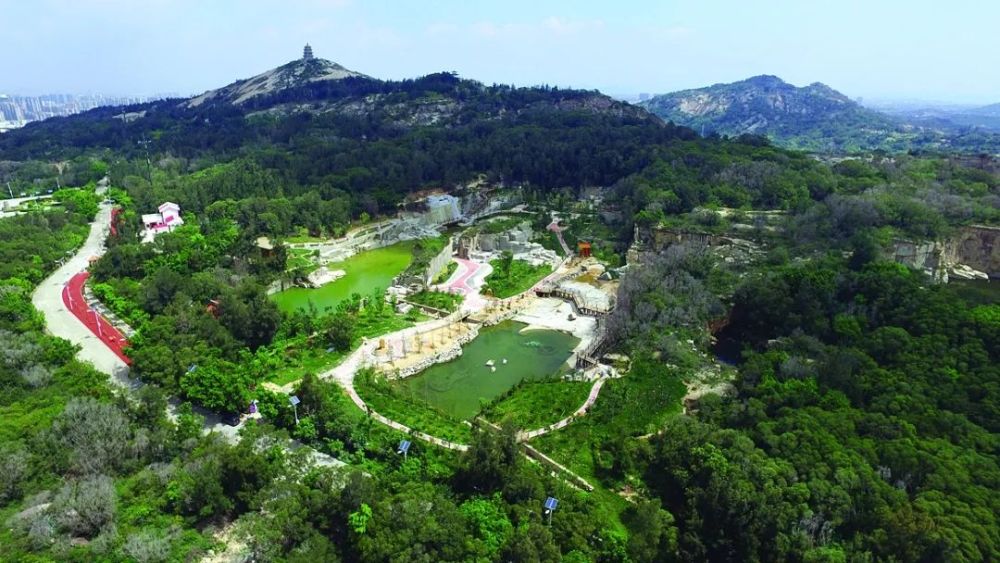 作為寶蓋山今年自姑嫂塔入口廣場至朝天寺道路沿線休憩點景觀改造的