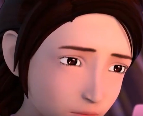 作为一个普通的母亲,见到女儿变身却没有丝毫的惊讶,只是对女儿有一点