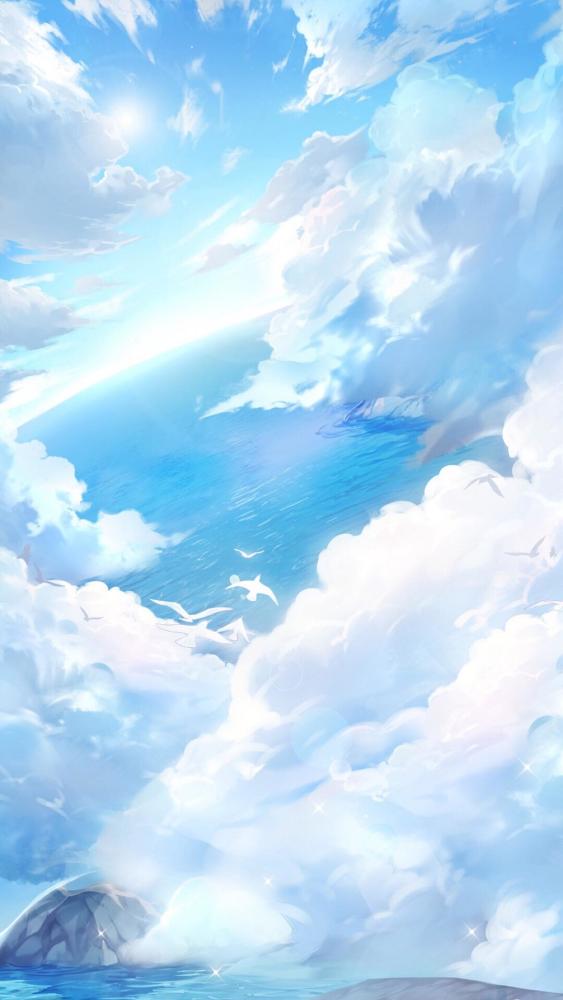 ins蓝色与绿色的唯美碰撞,清新的风格,让人心情愉悦